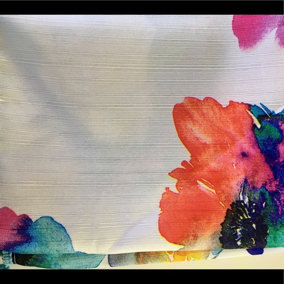 Amarylis Fabric Shower Curtain Pompom Watercolors - Picture 13 of 14